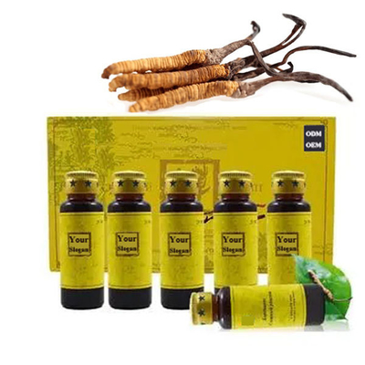 OEM ODM Private label مایع خوراکی Cordyceps 100% محلول عصاره Cordyceps sinensis
