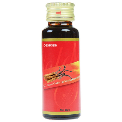 OEM ODM Private label مایع خوراکی Cordyceps 100% محلول عصاره Cordyceps sinensis