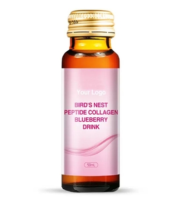 OEM Bird's Nest Peptide Blueberry Supplements Oral Liquid Collagen 6 گرم مایع کلاژن