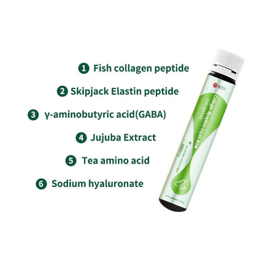 OEM Skin Brightening Sea Collagen نوشیدنی میوه آنزیم Blood Orange Bonito Elastic Collagen Peptide Drink Oral Liquid