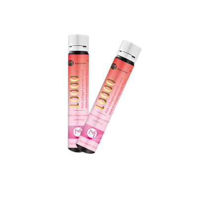 OEM Skin Brightening Sea Collagen نوشیدنی میوه آنزیم Blood Orange Bonito Elastic Collagen Peptide Drink Oral Liquid
