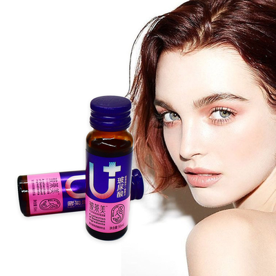 OEM 6000mg سدیم هیالورونیک اسید آمینه اسید آمینه ضد پیری کلاژن خوراکی نوشیدنی کلاژن زیبایی پوست