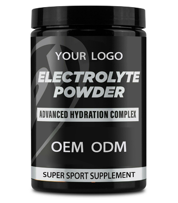 OEM بوستر الکترولیت قبل از ورزش پودر الکترولیت نوشیدنی انرژی زا