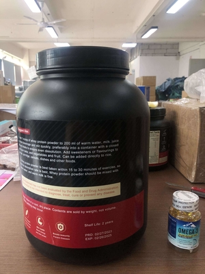 OEM 5lb Private Label پودر پروتئین آب پنیر ایزوله Body Muscle Building Gold Standard 100% Protein Powder