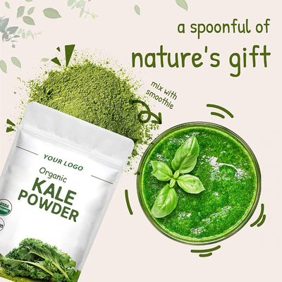 OEM Organic Greens Superfood پودر عصاره کلم پیچ