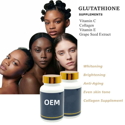 OEM Effective Healthy Beauty کپسول سفید کننده پوست گلوتاتیون