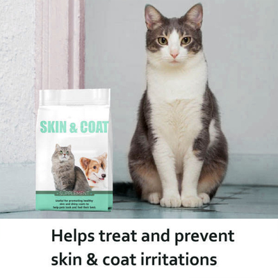 Pet Health OEM Nutrition مکمل غذایی مراقبت عمیق موی براق لاک پشت تخم مرغ پودر ماهی کلاژن بیوتین
