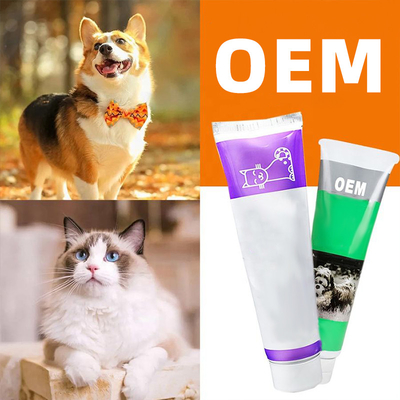 مکمل OEM&amp;ODM Dog Cat Vitamins Minerals Healthy Care ژل 120 گرمی Pet Nutrition Plus