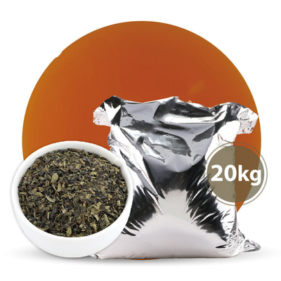OEM عمده فروشی بسته بندی 20 کیلوگرمی کیترینگ برگ های فله چای سبز یاس برای چای حباب دار