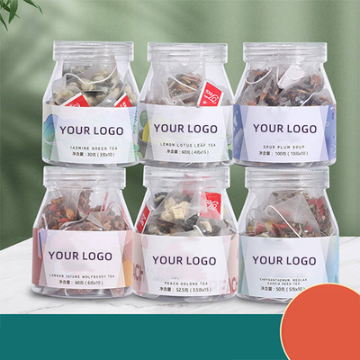 OEM عمده فروشی کنسرو چای معطر ترکیبی چای گیاهی لاغری چای کاهش وزن