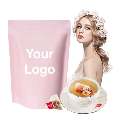 OEM 100% طبیعی چای فیبروئیدی گیاهی پاکسازی رحم زنانه چای درد شکم گرم