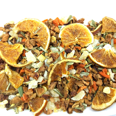 چای کیسه ای با طعم چای مخلوط میوه OEM ترکیب چای با طعم میوه شور لیمو