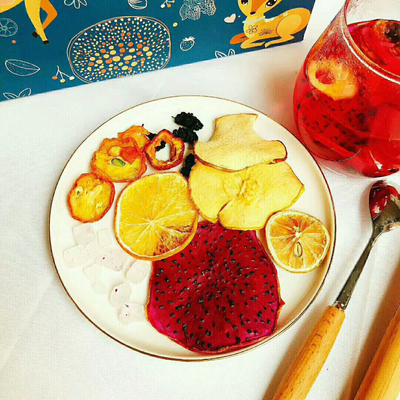 بسته بندی گمرکی عمده فروشی چای کیسه ای OEM چای میوه خشک، چای سم زدایی با تکه های طبیعی دست ساز میوه ارگانیک