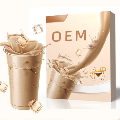 آب چای شیر قهوه OEM Slim Loss Weight Pows 10gx10bags