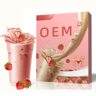 آب چای شیر قهوه OEM Slim Loss Weight Pows 10gx10bags