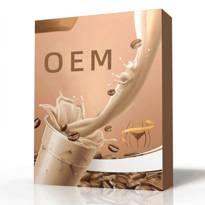 آب چای شیر قهوه OEM Slim Loss Weight Pows 10gx10bags