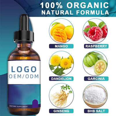 30 میلی لیتر بیوتین قطره کلاژن لاغری BHB Keto Drops OEM OEM Oil Seed Herbal Essential Oil