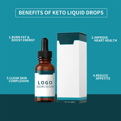 OEM Biotin Collagen Drops 60ml قطره کتو برای کاهش وزن