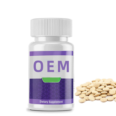 قرص ODM OEM Iodine Tablets 65mg Potassium Iodine Tablets Thyroid Support قرص مکمل ید