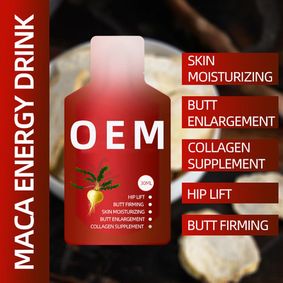 ضد خستگی محصولات بهداشتی زنان OEM/ODM نوشیدنی انرژی زا ماکا