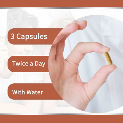 مکمل های غذایی گیاهی HACCP مردان Tongkat Ali Maca Extract Capsule